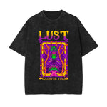 Lust Colorful Vibes Graphic Tee-INNBLAC Fashion Apparel