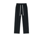 Plush Lining Straight Leg Joggers-INNBLAC Fashion Apparel