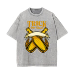 Trick Or Beer Graphic T Shirt-INNBLAC Fashion Apparel