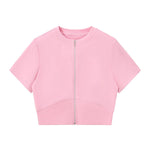 Women’s Slim Fit Zip-Up Academia Tee