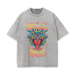 Soul Full Of Energy Graphic Washed Tee-INNBLAC Fashion Apparel