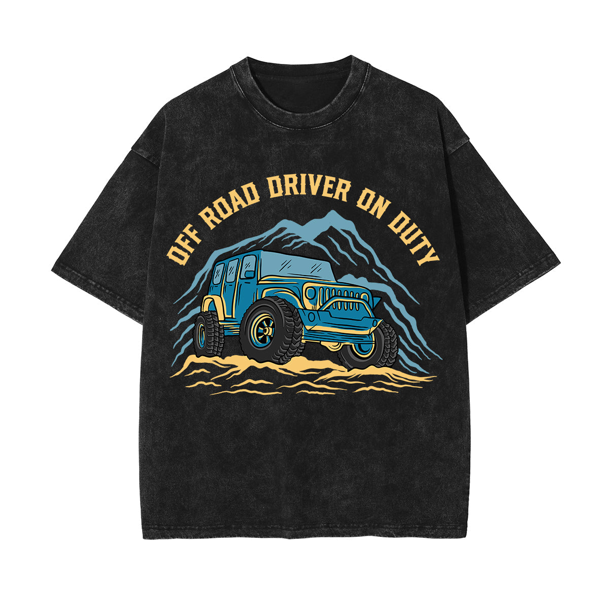 Off Road Driver On Duty Graphic Tee-INNBLAC Fashion Apparel