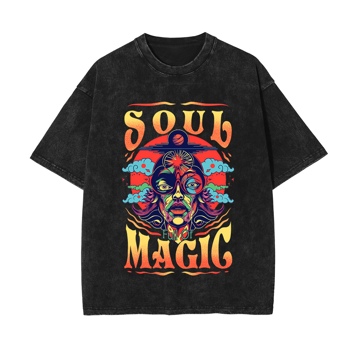 Soul Full Of Magic Graphic Tee-INNBLAC Fashion Apparel