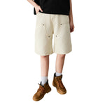 Relaxed Fit Utility Shorts