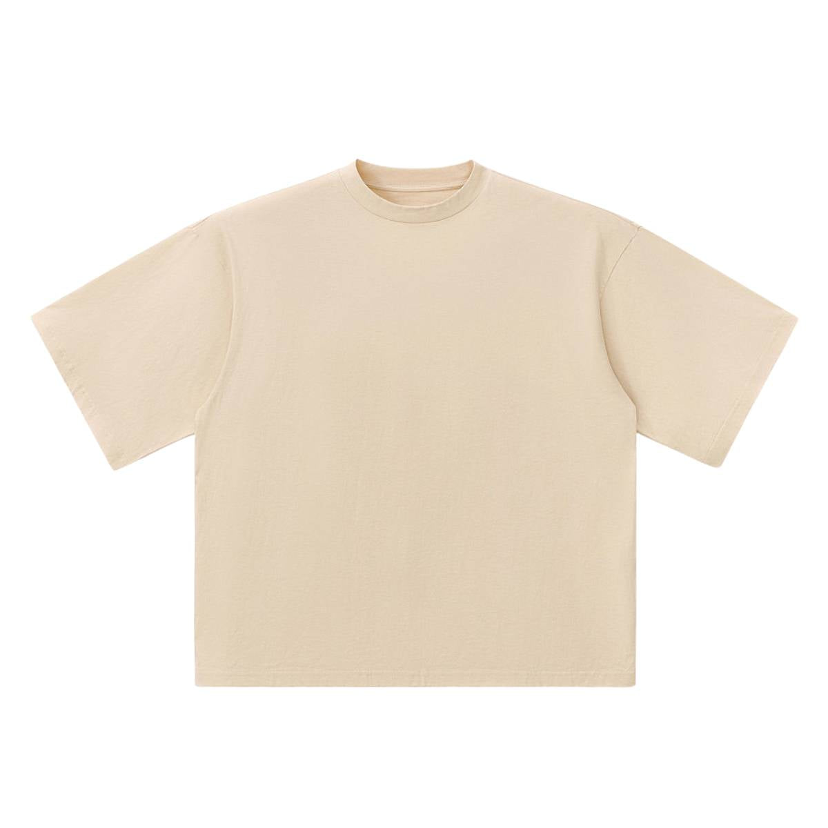 Mock Neck Oversized Vintage Tee