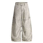 High Waist Utility Pocket Cargo Pants