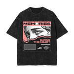 Memories Urban Streetwear Graphic Tee-INNBLAC Fashion Apparel