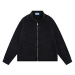 Hot Selling Textured Lapel Loose Fashionable Men's Denim Jacket