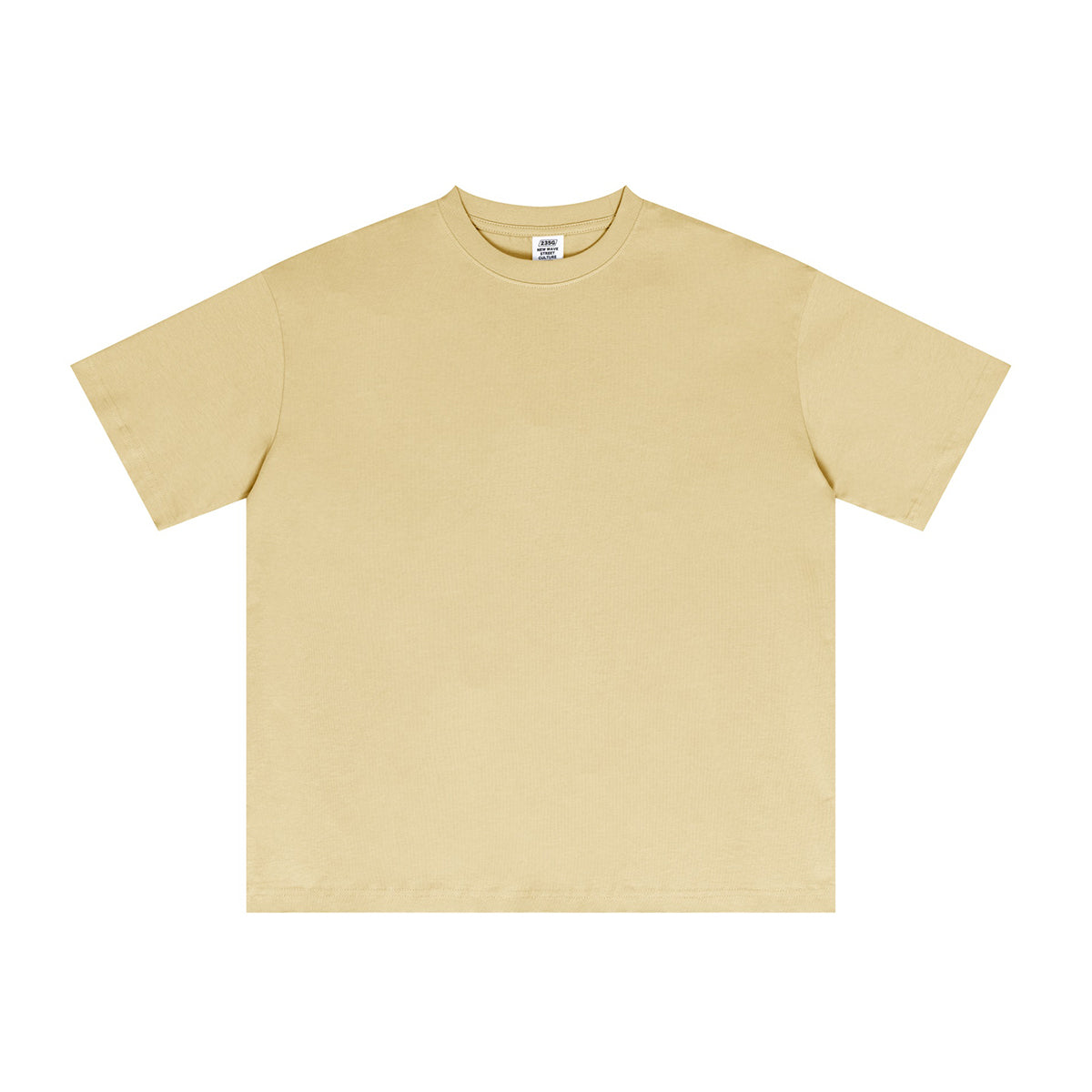 Crew Neck Solid Color T shirt 235gsm