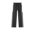 Dark Gray Baggy Track Pants-INNBLAC Fashion Apparel