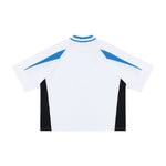 Colorblock V Neck Cotton Tee 250G