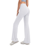 High Waist Micro Flare Yoga Pants for Women Moisture-Wicking Butt Lifting Gym & Yoga Leggings