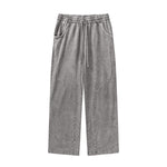 Front Seam Washed Baggy Joggers-INNBLAC Fashion Apparel