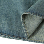 Smocked Back A-Line Denim Strappy Mididress