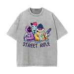 Street Rule Street Culture Graphic Tee-INNBLAC Fashion Apparel