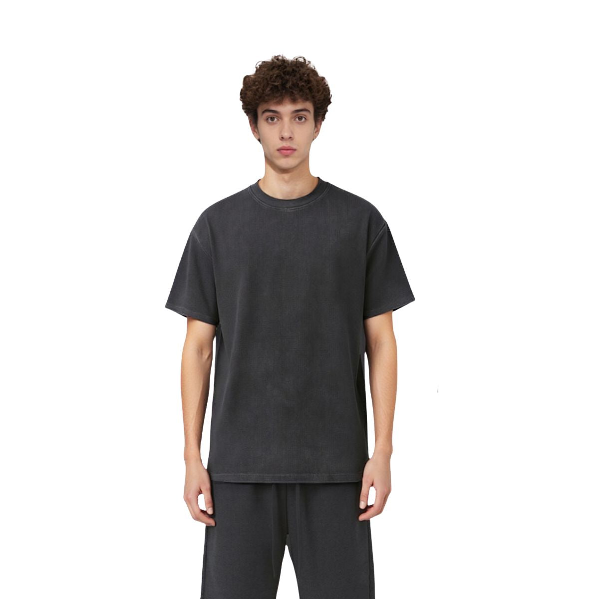 340G Waffle Knit Relaxed Fit Shorts