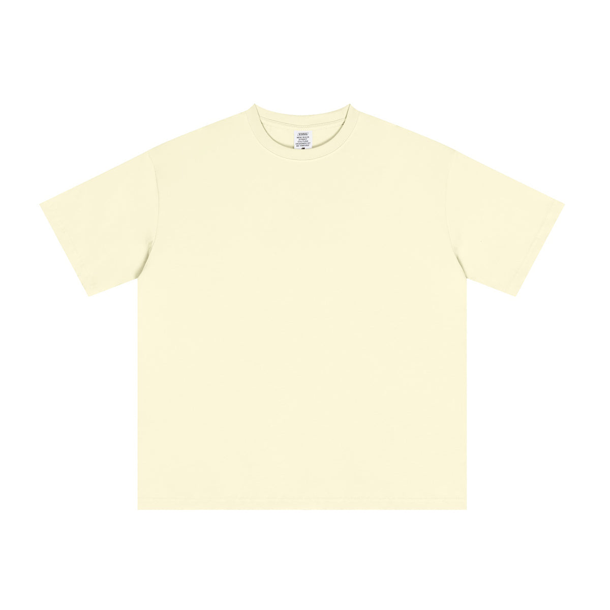 Crew Neck Solid Color T shirt 235gsm