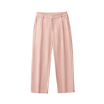 Men's Solid Color Relaxed Trousers-INNBLAC Fashion Apparel