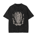 Undying Stone Wash Graphic Tee-INNBLAC Fashion Apparel