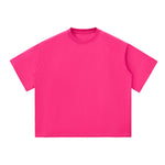 Minimalist Daily Wear Lightweight Boxy Tee