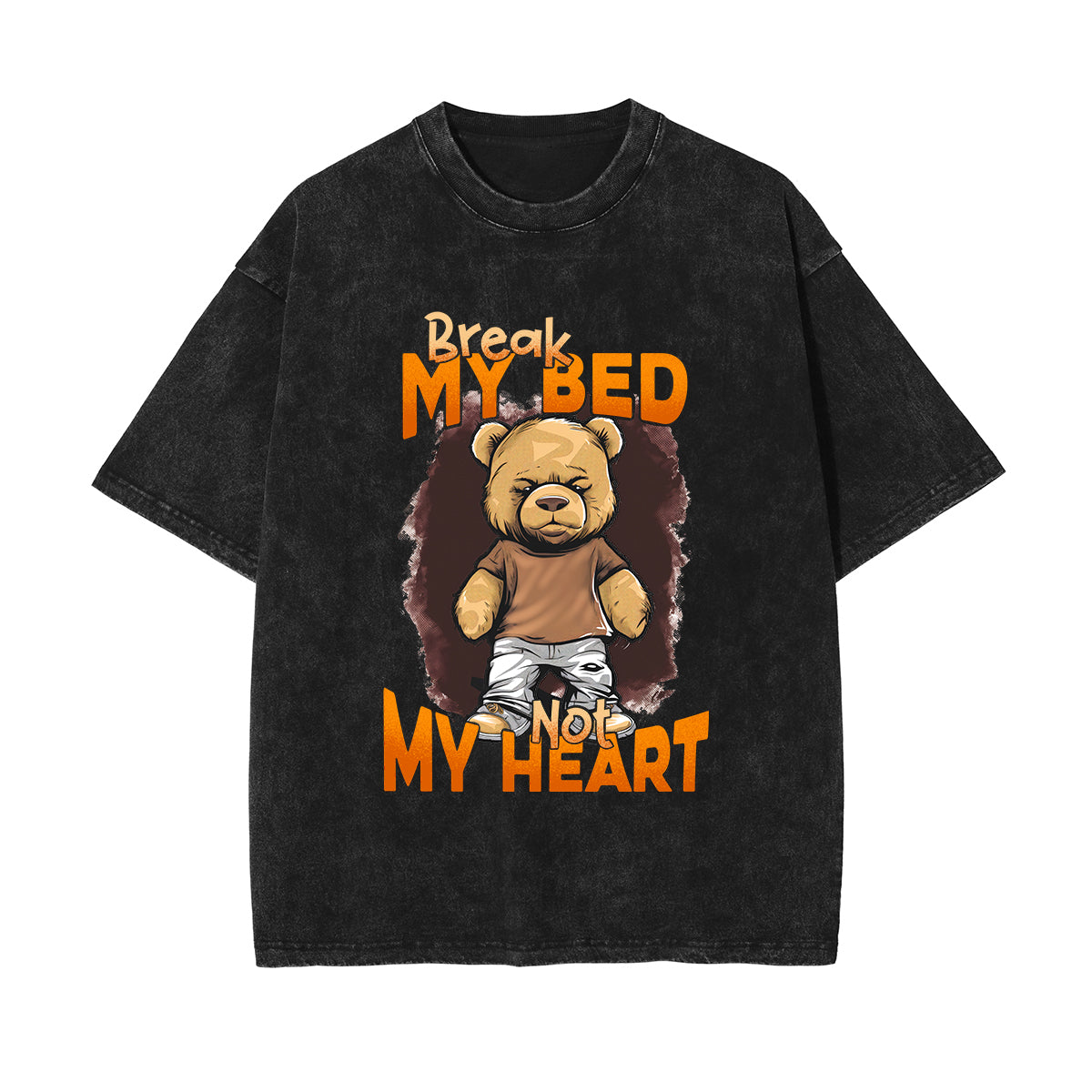 Break My Bed Not My Heart Graphic Tee-INNBLAC Fashion Apparel