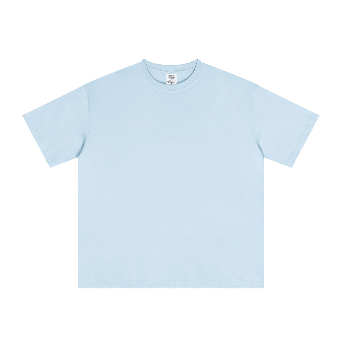 Crew Neck Solid Color T shirt 235gsm