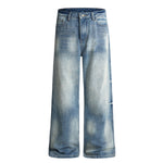 Vintage Wash 90s High Waist Loose Fit Jeans
