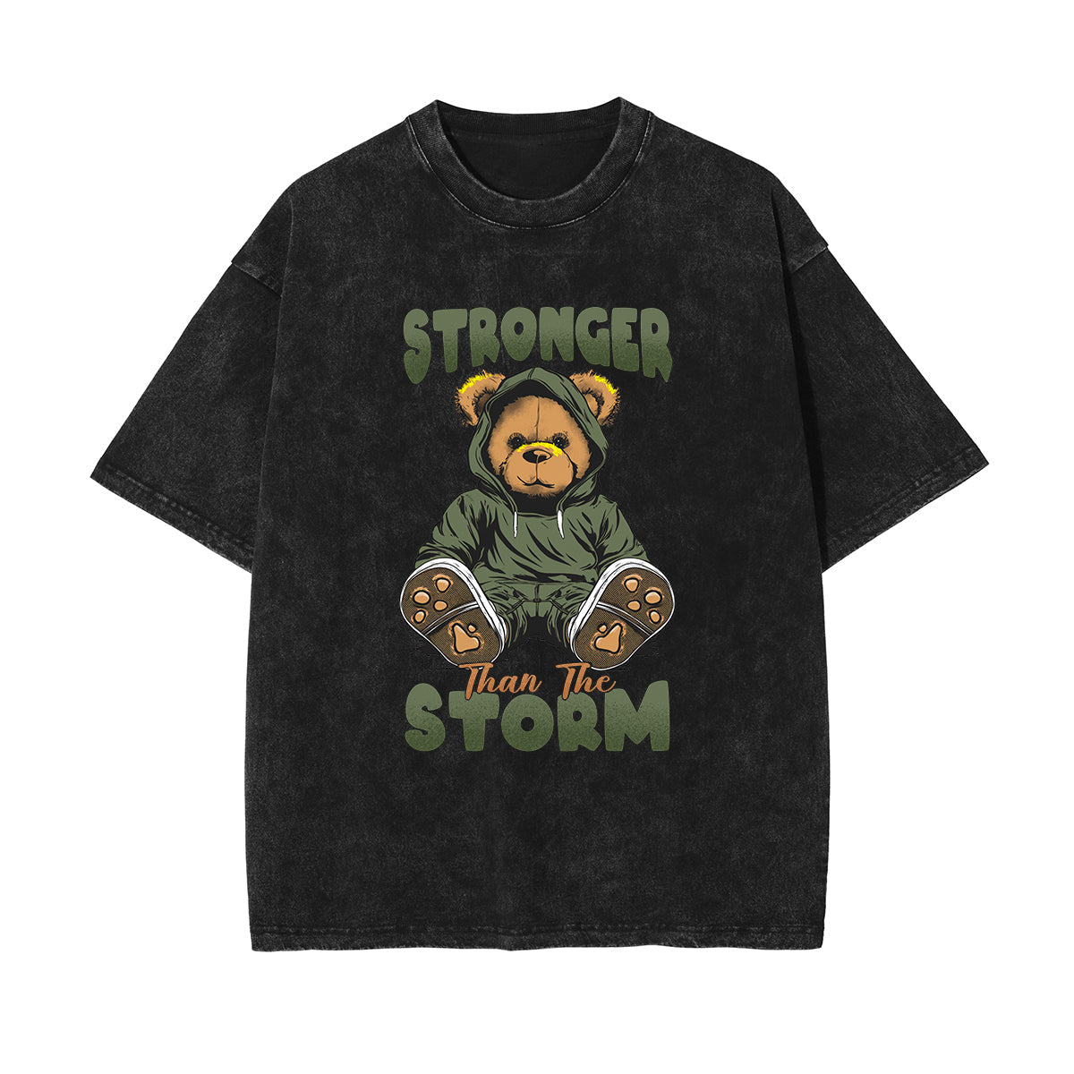 Stronger Than The Storm Graphic Tee-INNBLAC Fashion Apparel