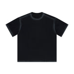 Vintage Washed Oversized Colorblock Tee