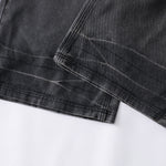 Vintage Whisker Wash Wide-Leg Jeans