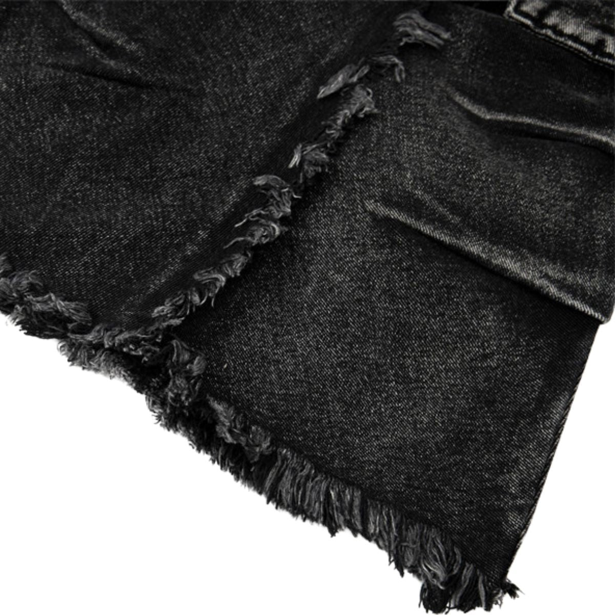 Smoke Rise Y2K Raw Edge Bootcut Jeans