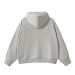 Heavyweight Half Zip-Up Oversized Hoodie