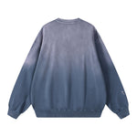 Men's Relaxed Washed Gradient Sweatshirt-INNBLAC Fashion Apparel