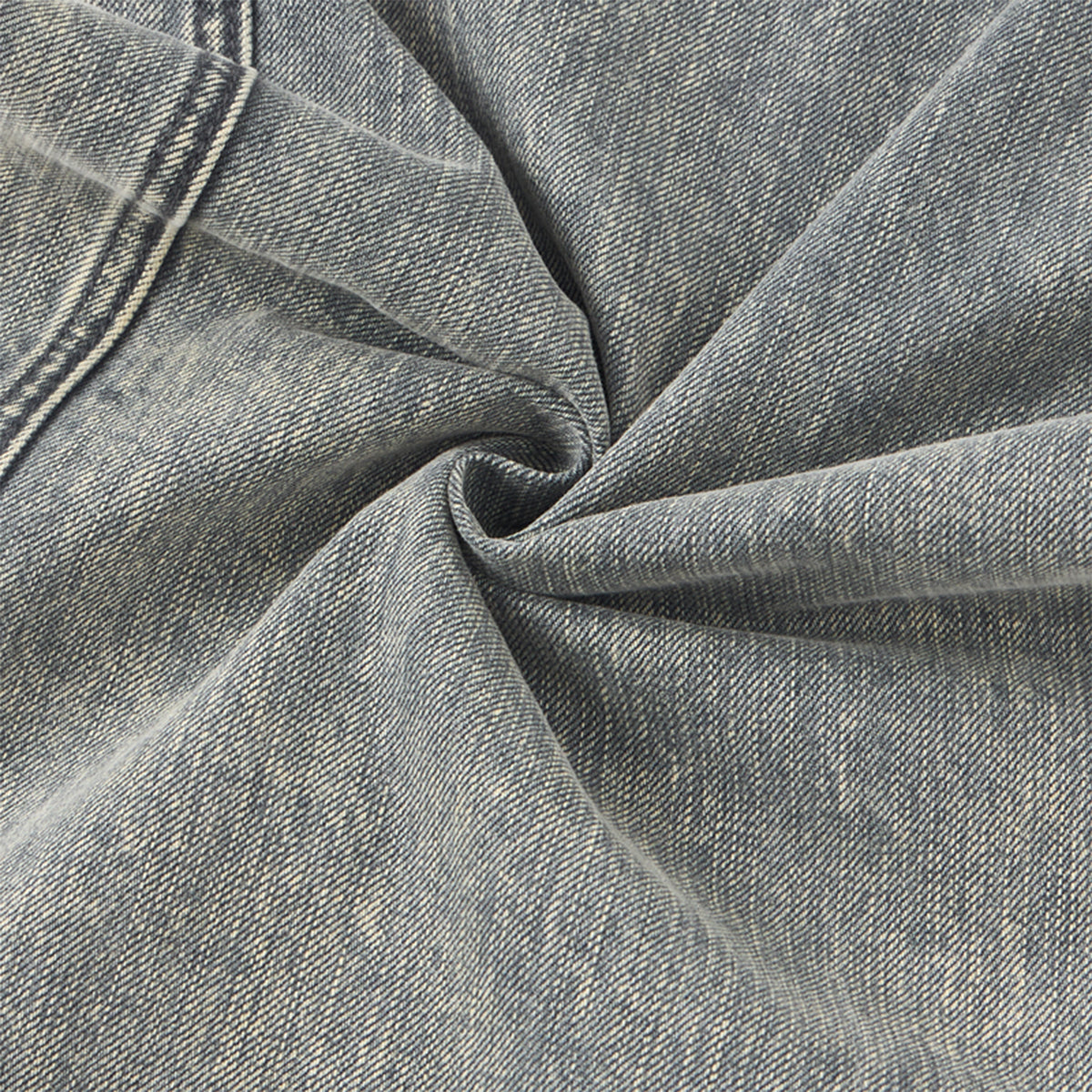 Wide Leg High Waist Distressed Denim Jeans