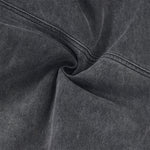 Cargo Wide Leg Distressed Wash Denim Jeans