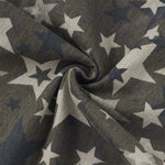 Star Print Oversized Cargo Pants