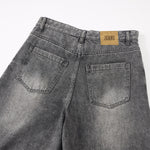 Distressed Vintage Scimitar Jeans