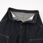 Black Cargo High Waist Wide Leg Jeans