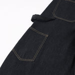 Black Cargo High Waist Wide Leg Jeans