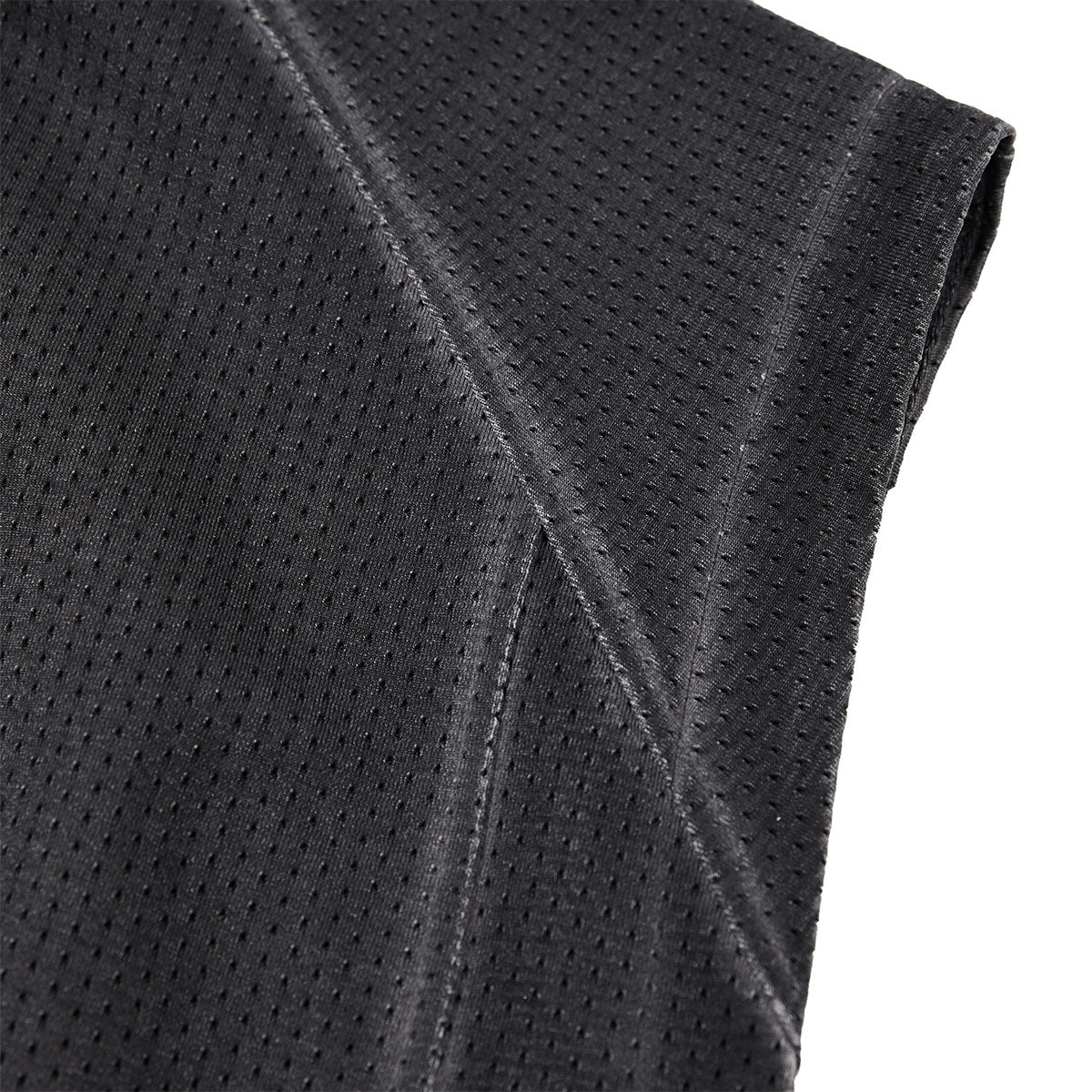 Lightweight Mesh Stand Collar Zip Vest