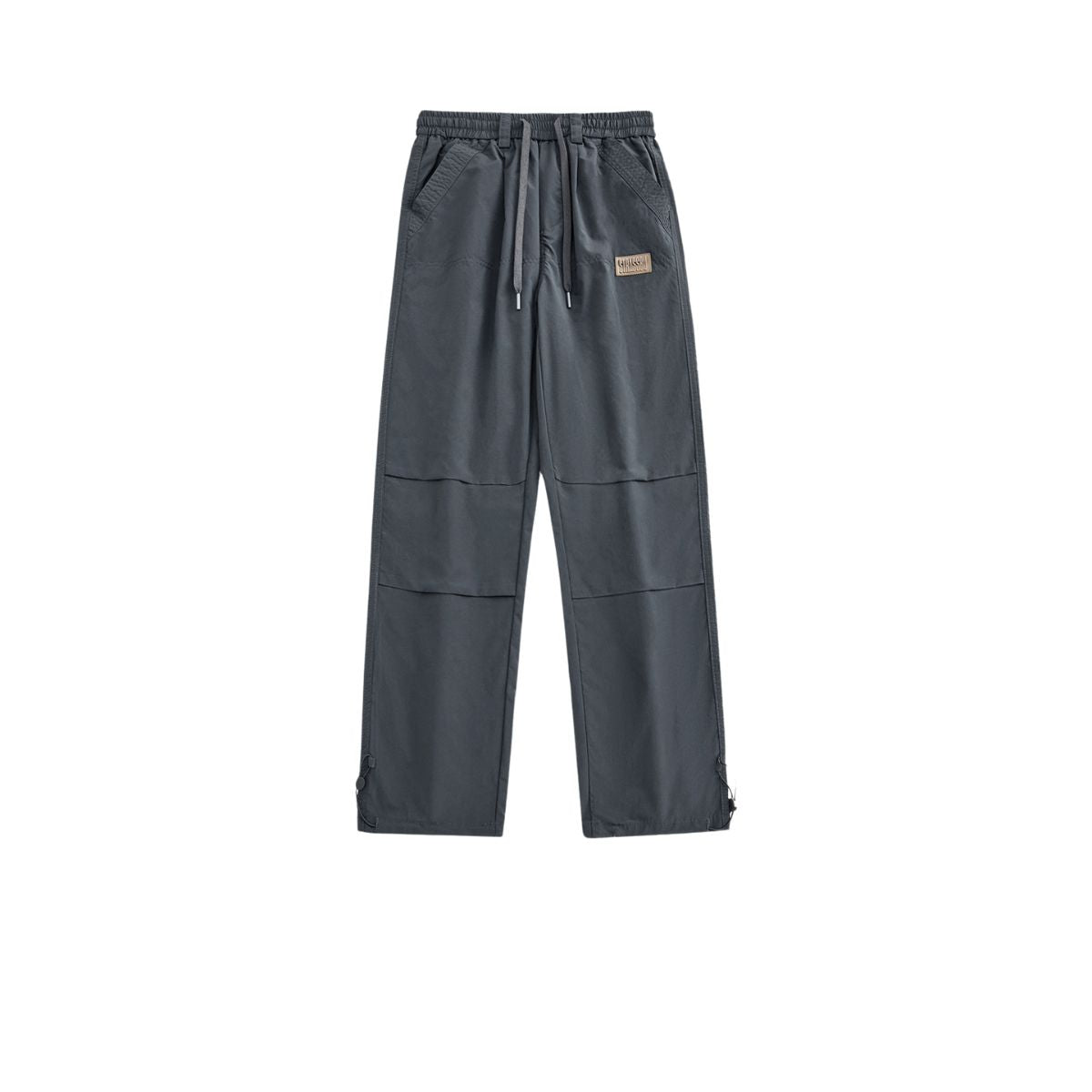 Men's Solid Color Casual Trousers-INNBLAC Fashion Apparel