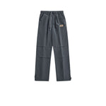 Men's Solid Color Casual Trousers-INNBLAC Fashion Apparel