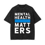 Mental Health Matters Graphic Tee-INNBLAC Fashion Apparel