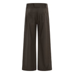 Vintage High Street Pleated Wide-Leg Draped Trousers