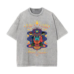 Wild Child Trippy Hippie Graphic Tee-INNBLAC Fashion Apparel