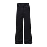 Black Stretch Bootcut Jeans-INNBLAC Fashion Apparel