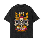 Night Rituals Graphic Washed Tee-INNBLAC Fashion Apparel