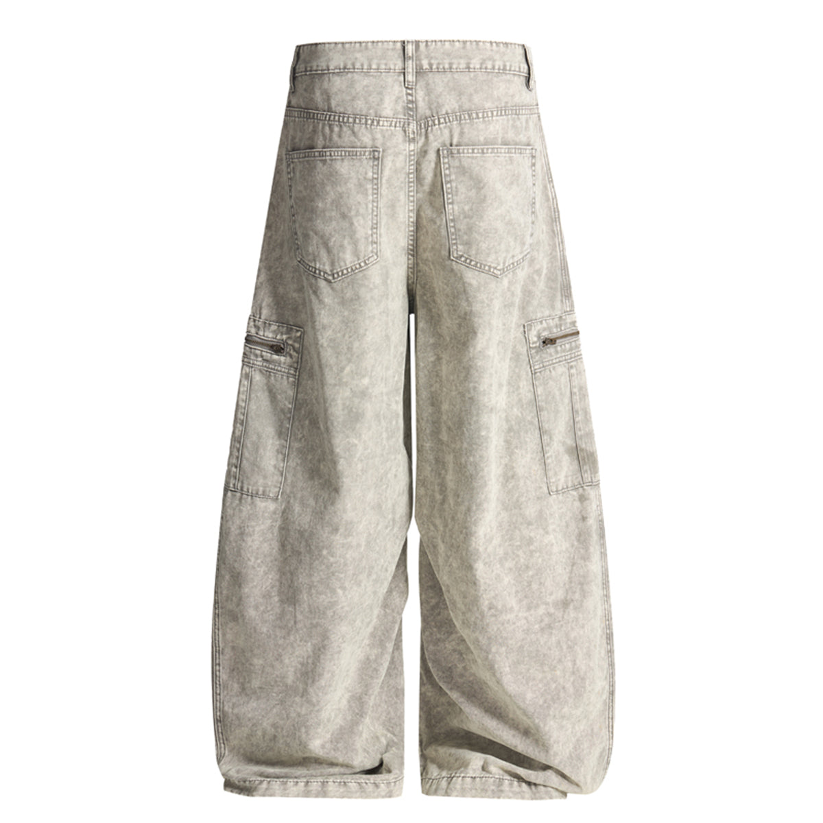 High Waist Utility Pocket Cargo Pants