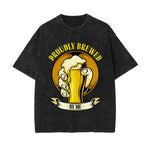 Proudly Brewed Stone Washed Tee-INNBLAC Fashion Apparel