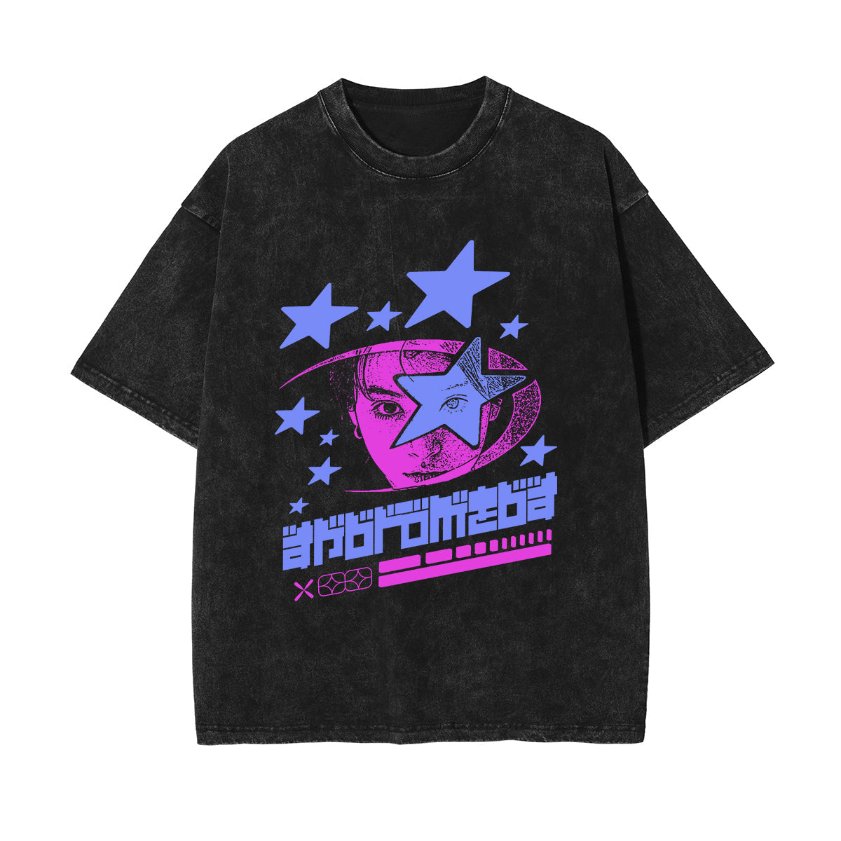 Andromeda Y2K Graphic Tee-INNBLAC Fashion Apparel